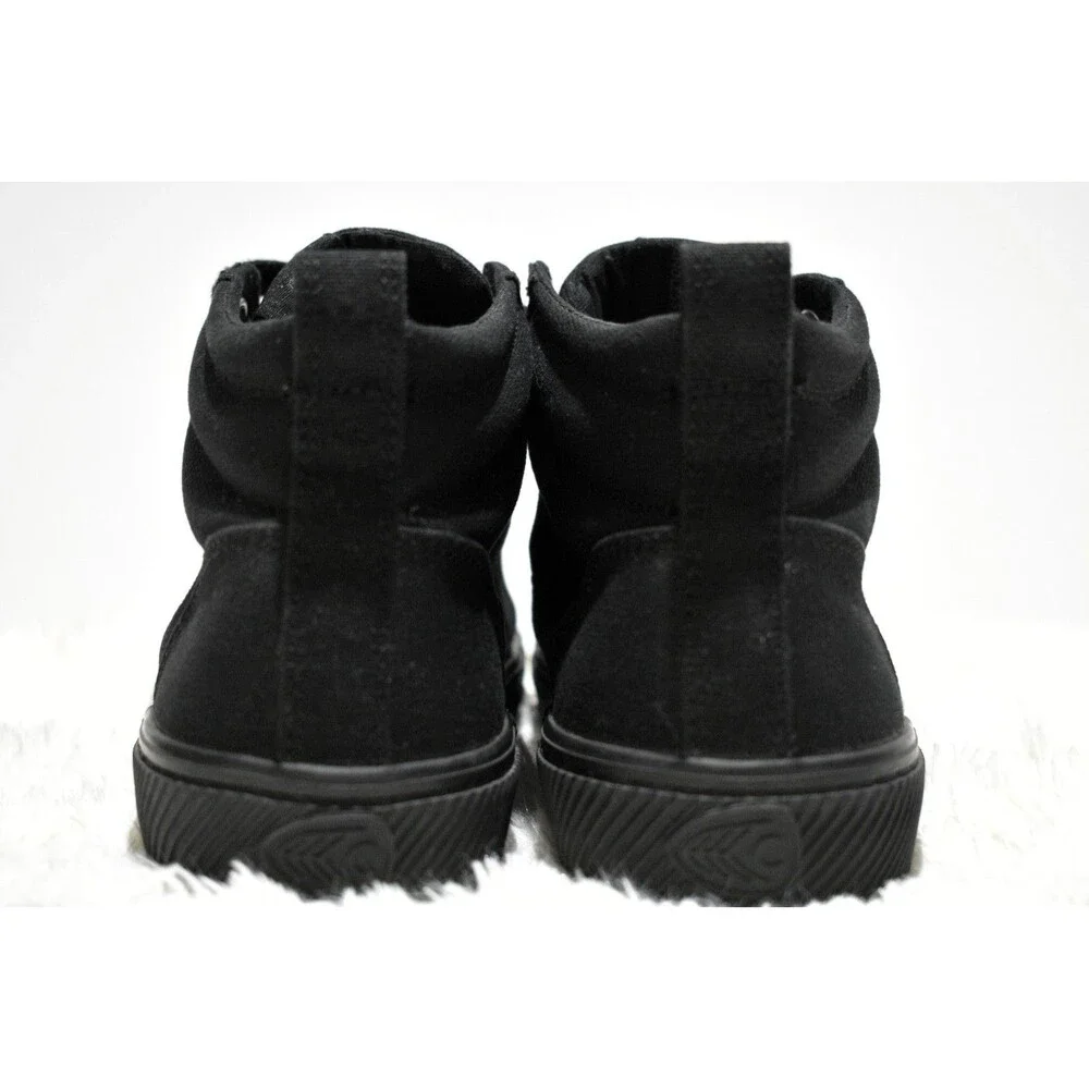 Cariuma OCA Women’s Size 8 High Shoes Trainers Athletic All Black Canvas Sneaker